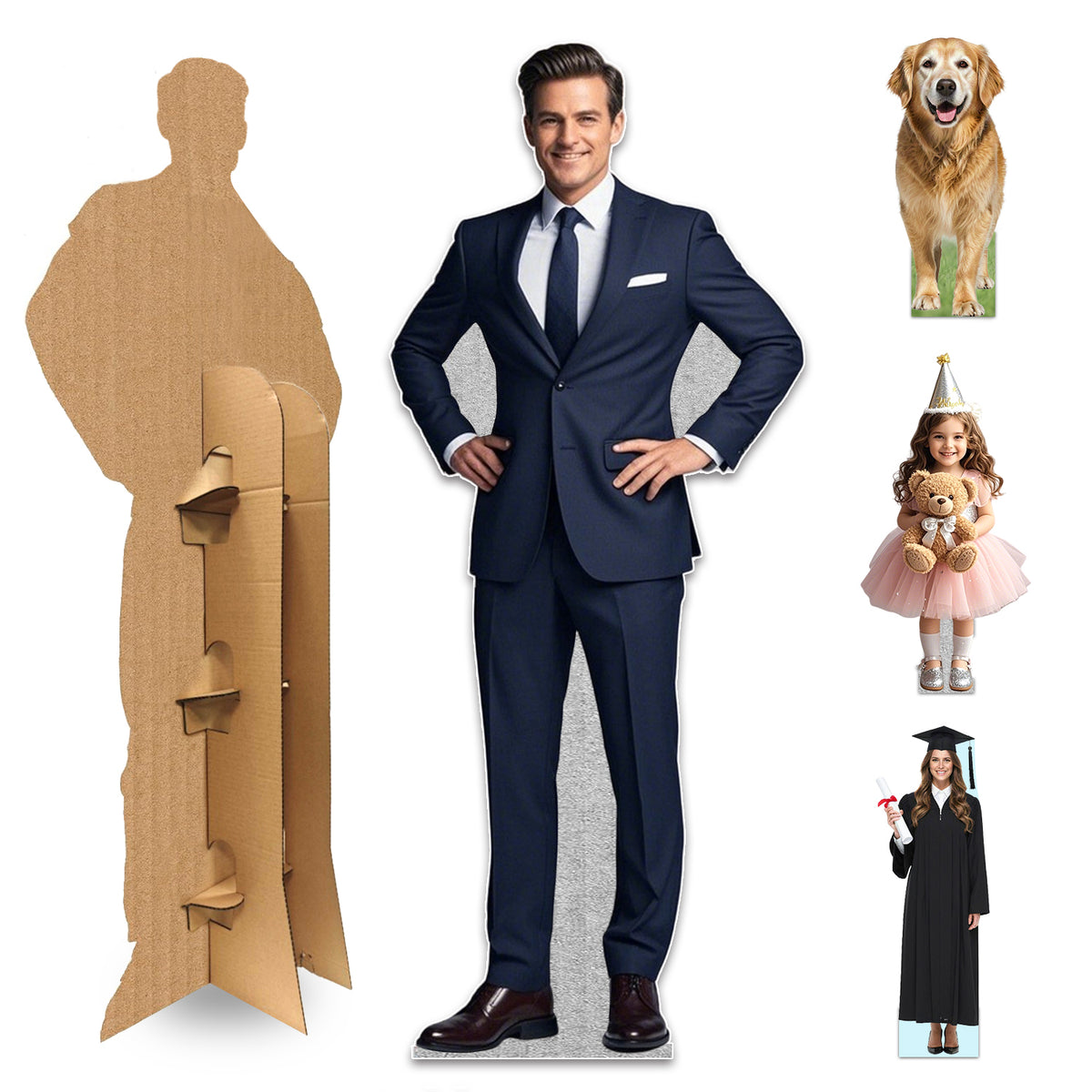 Custom Life-Size Cardboard Cutout | Personalized High Resolution ...