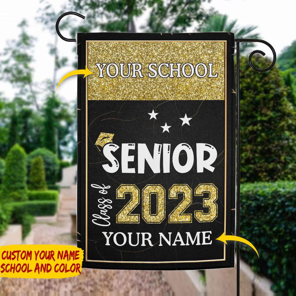 Best Gift Idea Graduation Class of 2023 Custom Garden Flag - Extrabily