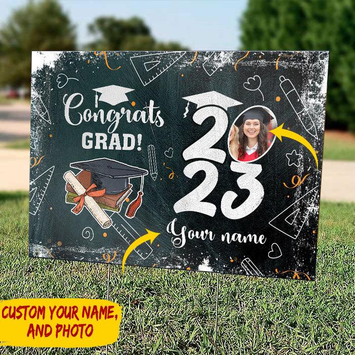 Congratulations On Your Graduation - Upload Image - Personalized Yard ...